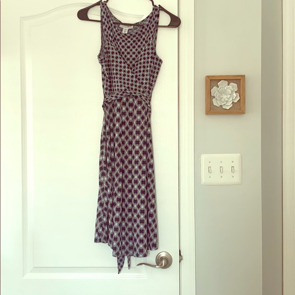 Maternity Cross Front Wrap Dress